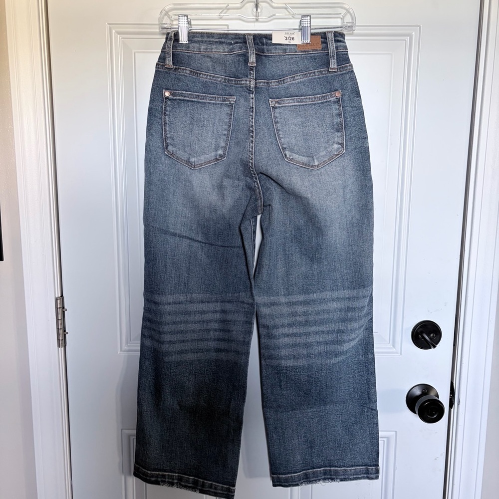 NWT Judy Blue wide leg jeans - Picture 2 of 6